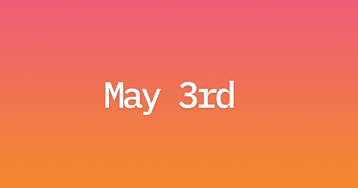 On May 3rd we will open the beta to the first users